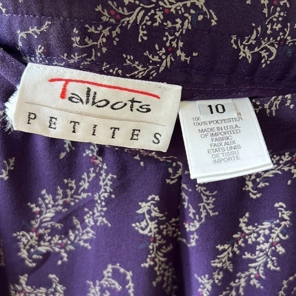 Talbots Blue and Green Midi skirt